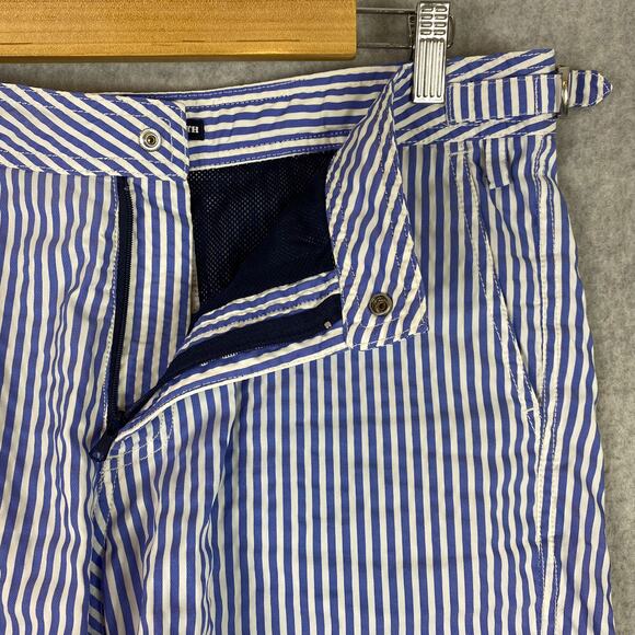 MC2 Saint Barth Shorts Mens L Striped Swim Short Lined - Picture 2 of 9